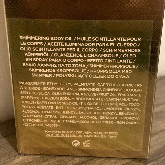 Tom Ford New/Sealed in Box Soleil Blanc Shimmering Body Oil Rose Gold - Picture 6 of 6